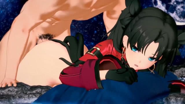 Tohsaka Rin backside thumbnail