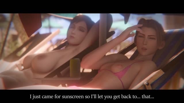 Cloud Strife x Yuffie Kisaragi Bed Scene thumbnail