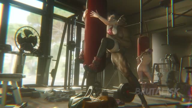 Cloud Strife x Tifa Lockhart Gym thumbnail