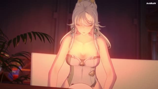 Hutao Lantern Rite skin x Futa Zibai video sex (Genshin impact) thumbnail