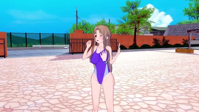 Sword Art Online - Asuna Does Doggy and gets Penetrated thumbnail