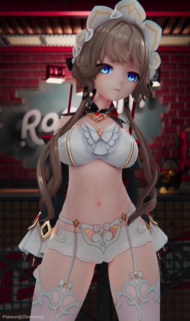 Sandrone So cute |Bloodpop【4K Vertical Screen/R18】 thumbnail